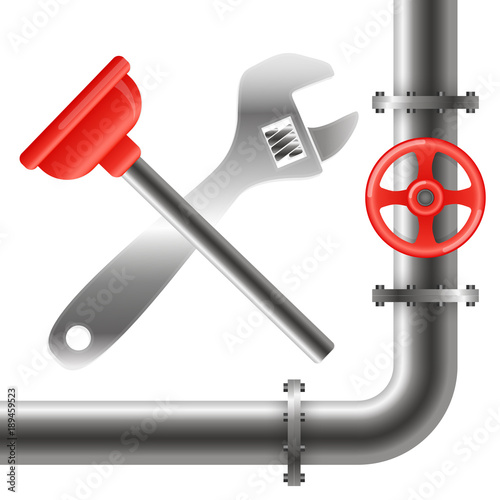 Water pipe repair and maintenance