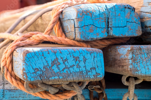 Axis with fishing net