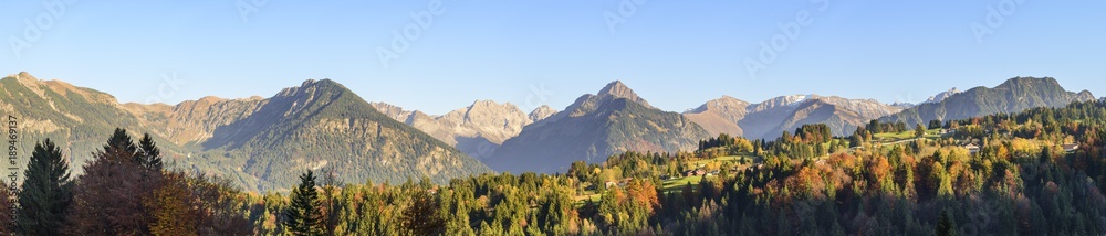 Spätherbst in den Allgäuer Alpen am Söllereck