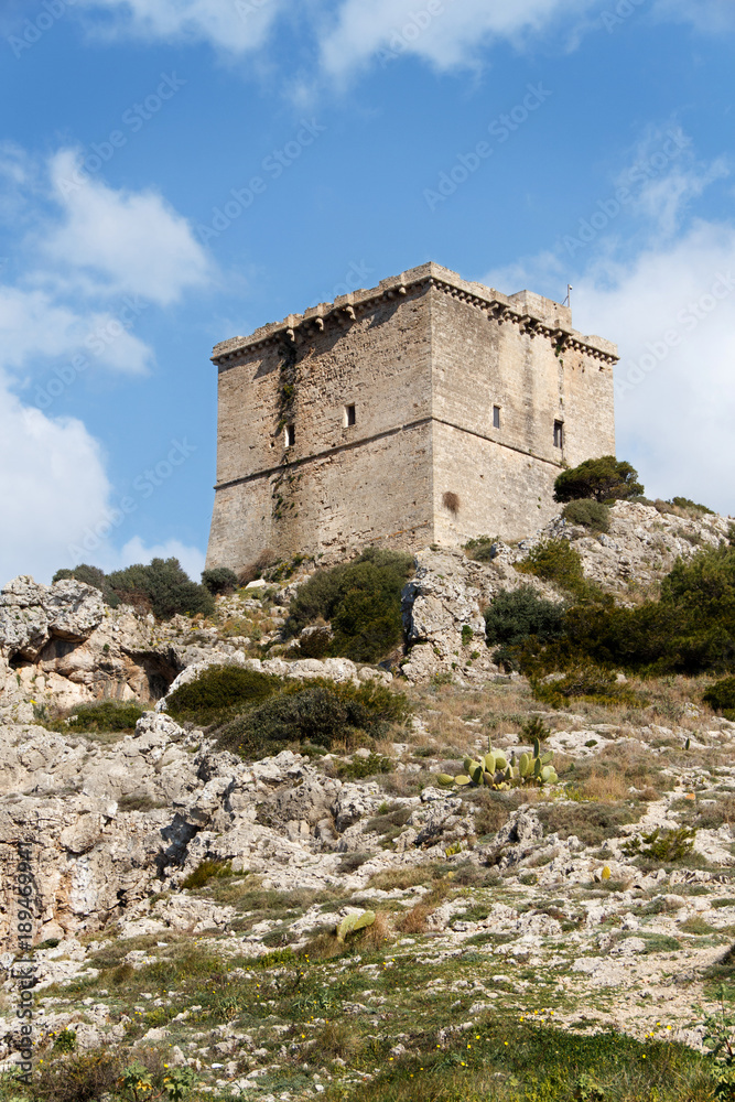 Old Tower near Porto Selvaggio