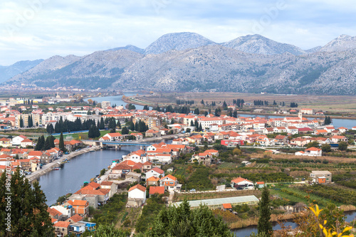 City of Opuzen, Croatia