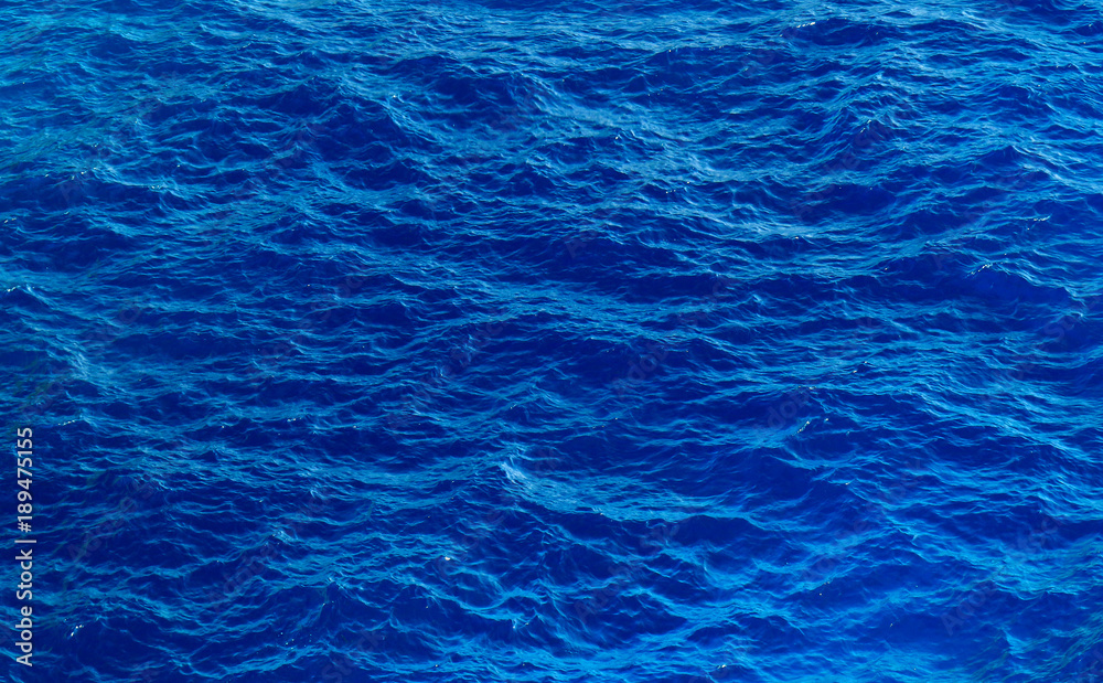 Obraz premium Sea surface aerial view