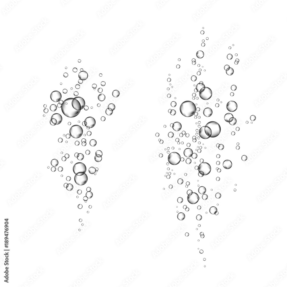 Carbonated water isolated on white background. Carbonated water isolated on white background.