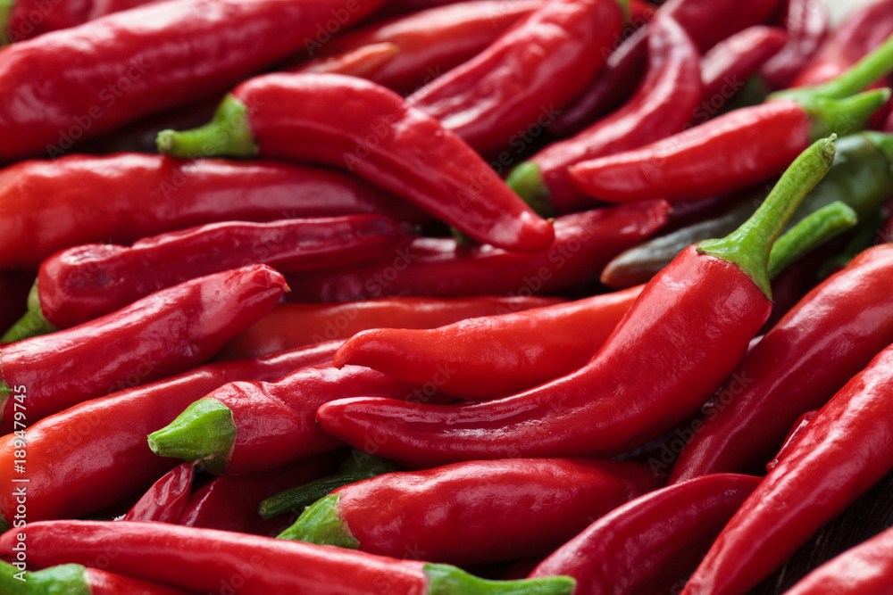 Red chili peppers. Red chili peppers.