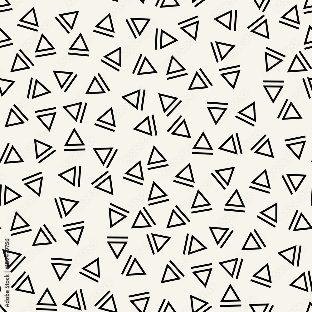 memphis style triangle seamless pattern memphis style triangle seamless pattern
