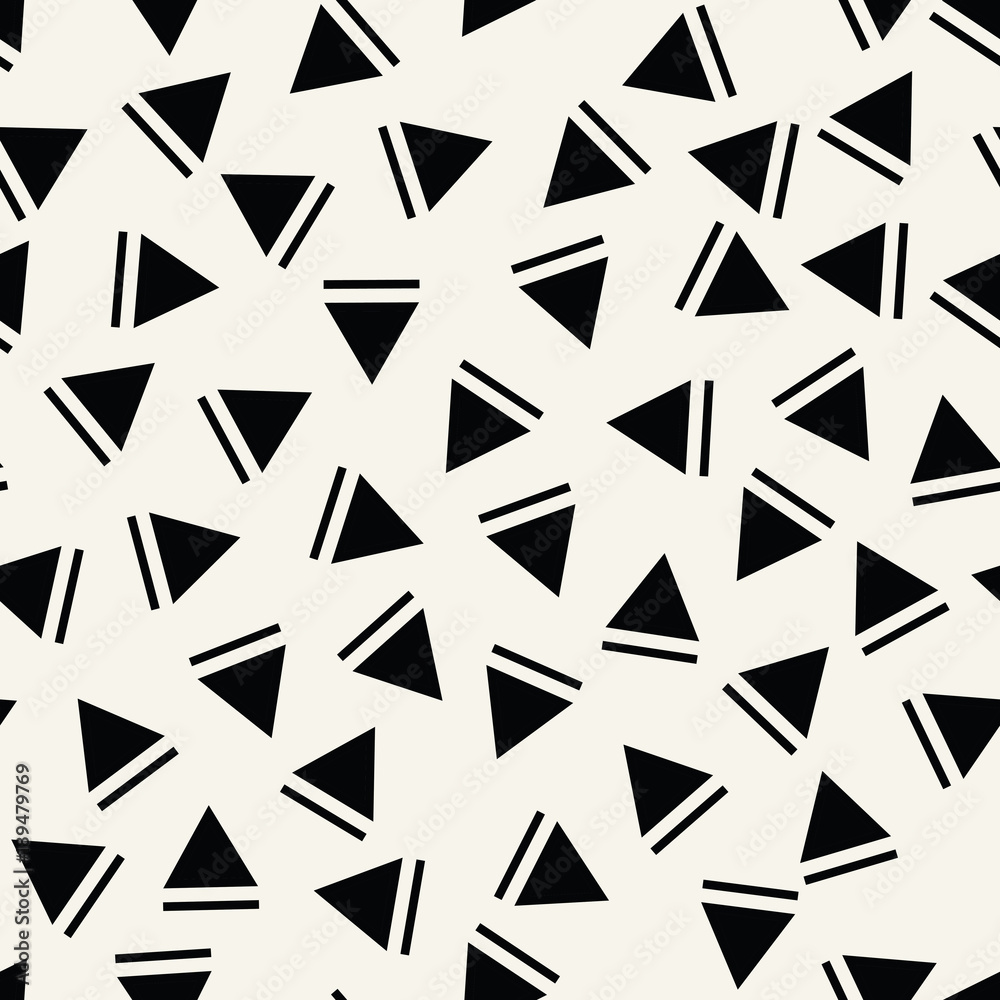 memphis style triangle seamless pattern memphis style triangle seamless pattern