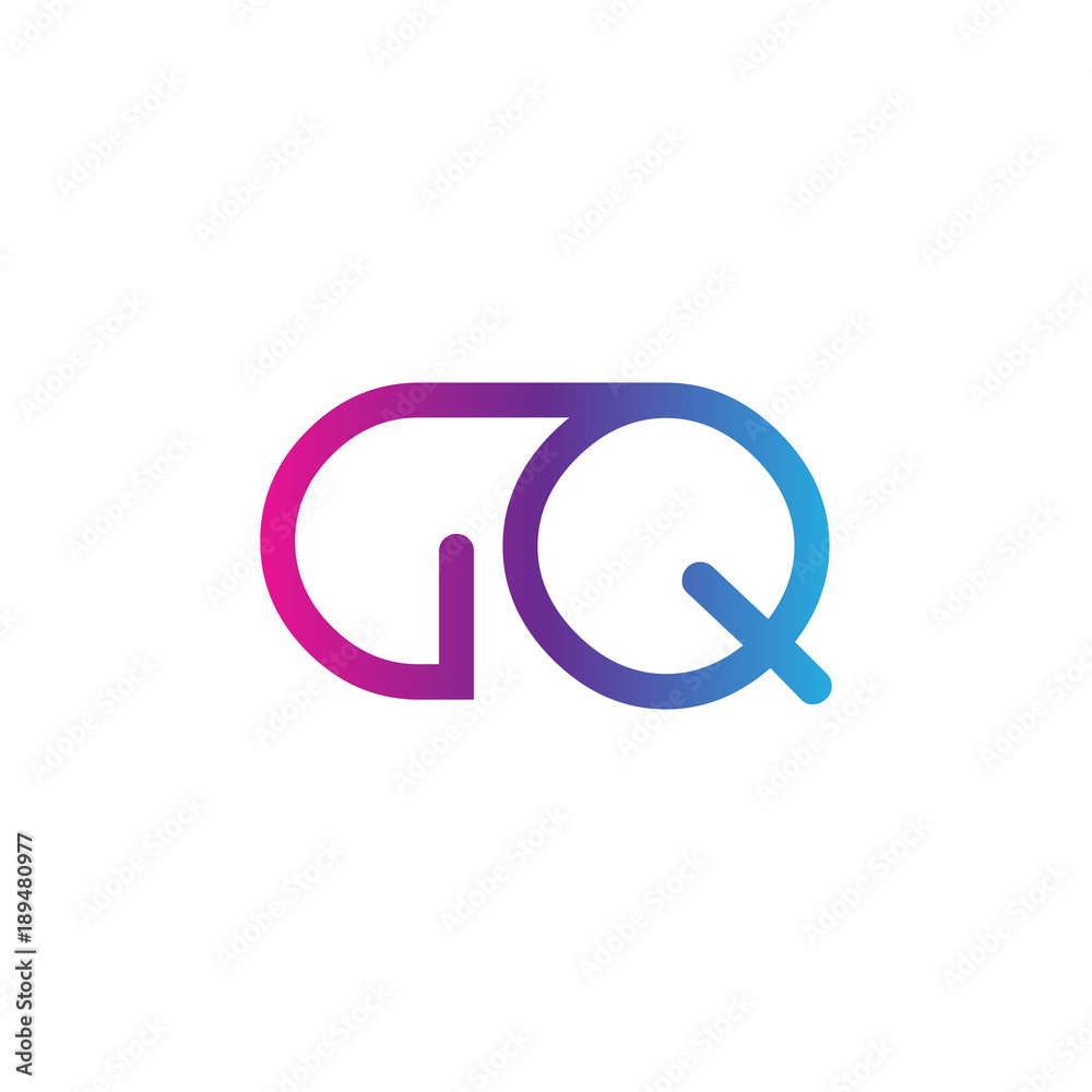 initial letter rounded logo modern, colorful gradient initial letter rounded logo modern, colorful gradient