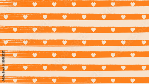 vertical orange brushes lin...