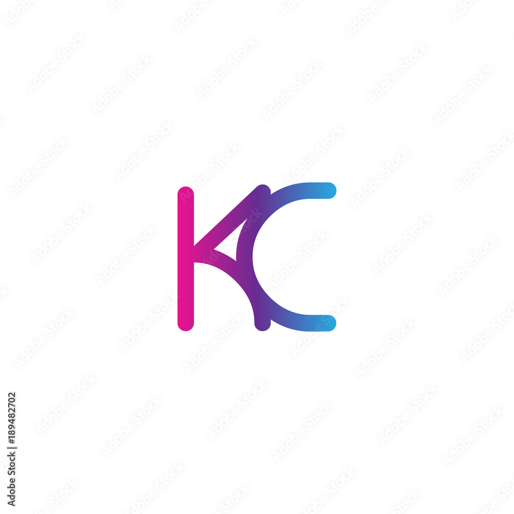 initial letter rounded logo modern, colorful gradient initial letter rounded logo modern, colorful gradient