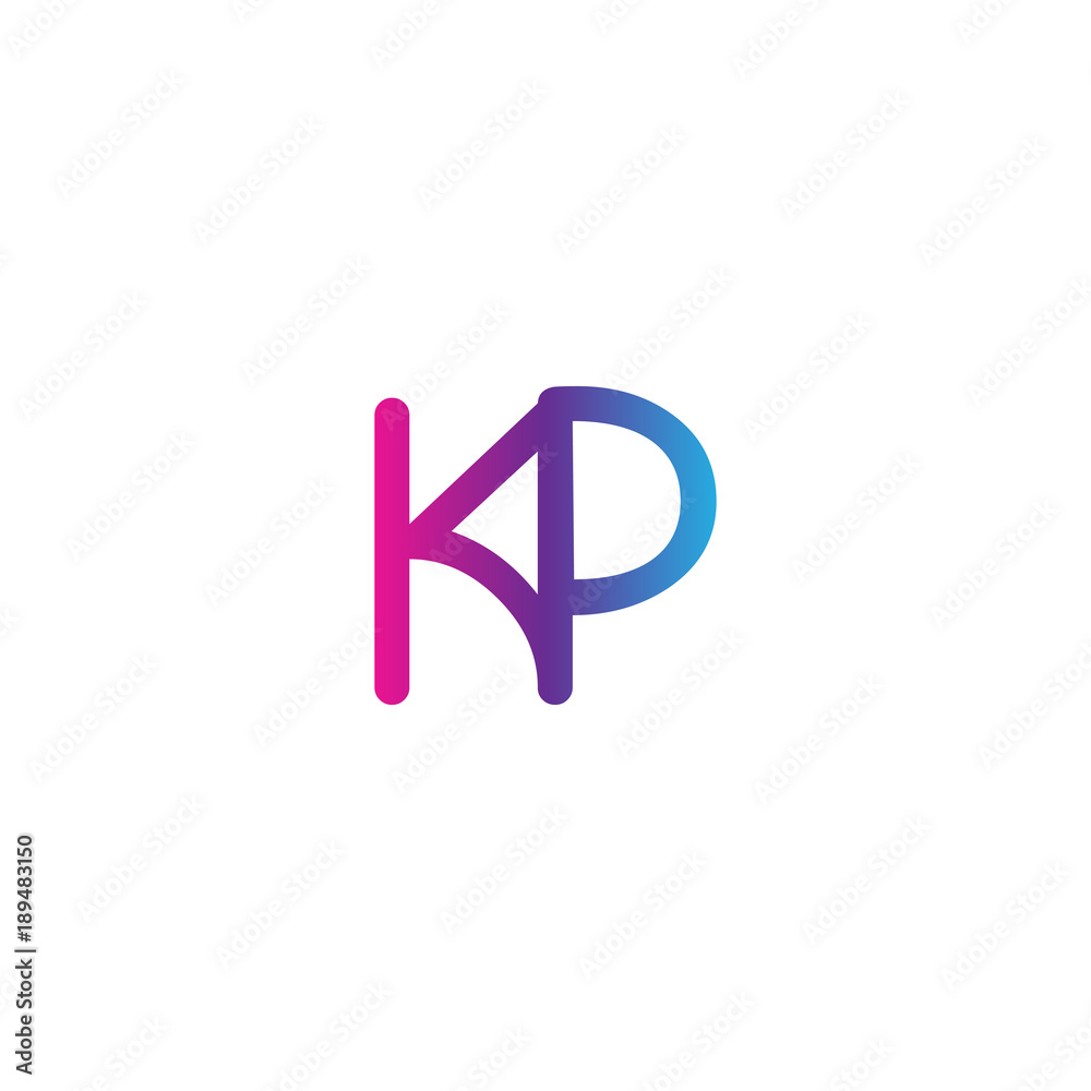 initial letter rounded logo modern, colorful gradient initial letter rounded logo modern, colorful gradient