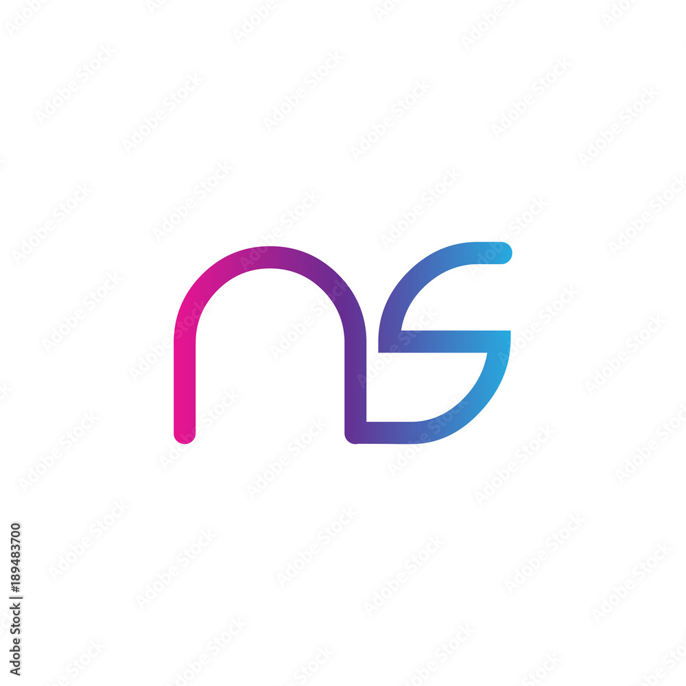 initial letter rounded logo modern, colorful gradient initial letter rounded logo modern, colorful gradient