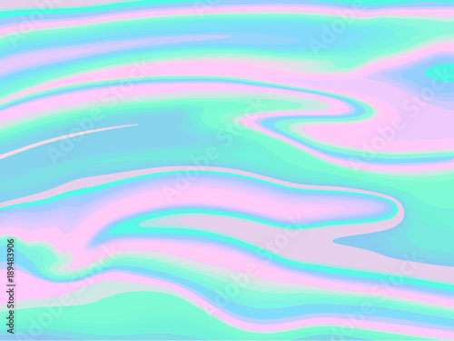 Holographic abstract background in pastel, neon color . Vector illustration for poster, brochure, invitation, cover book, catalog.
