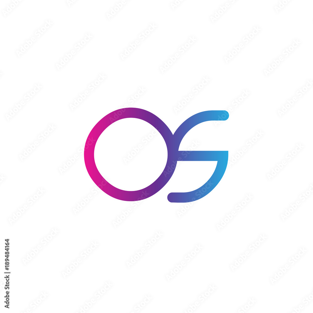 initial letter rounded logo modern, colorful gradient initial letter rounded logo modern, colorful gradient
