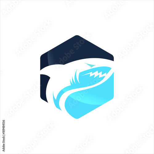 Blue Shark Logo