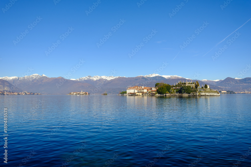 Obraz premium Isola Bella and Isola dei Pescatori
