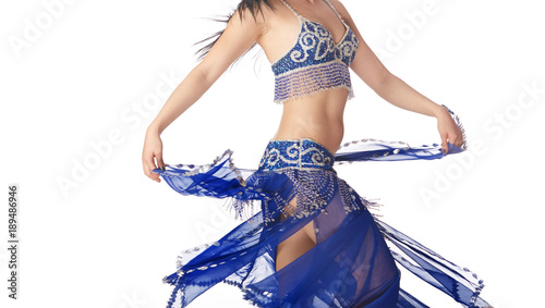 Canvas-taulu Woman dancing Belly dance