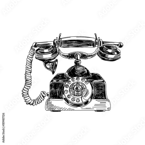 Beautiful vector hand drawn vintage Illustration. 