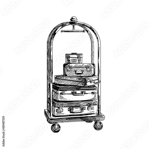 Beautiful vector hand drawn vintage Illustration. 