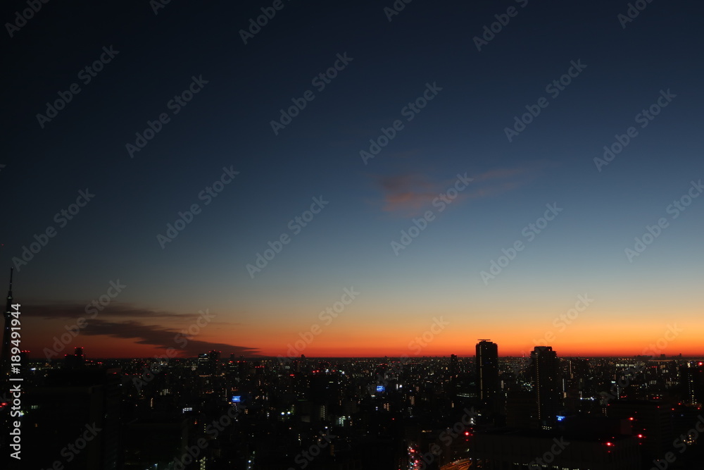 夕焼け 夕焼け