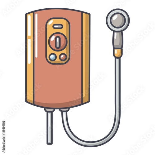 Boiler icon, cartoon style.