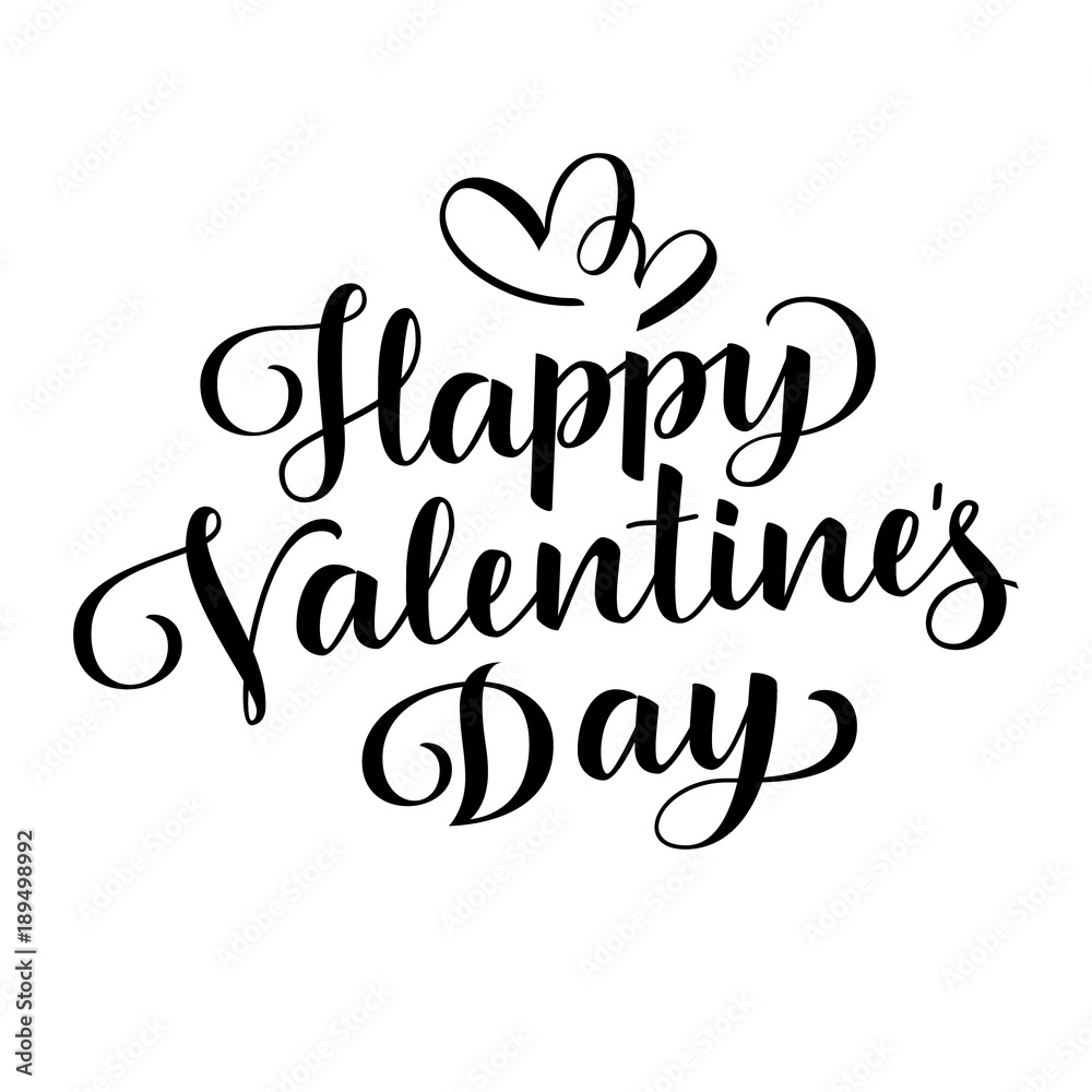White valentine's shop day