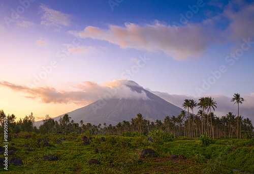 Vulcano Mount Mayon in the Philippines