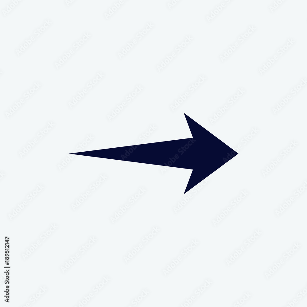 Arrow icon, Vector illustration Arrow icon, Vector illustration