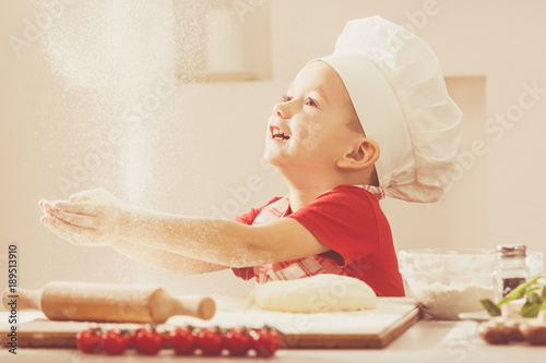 cooking pizza is fun - litt...