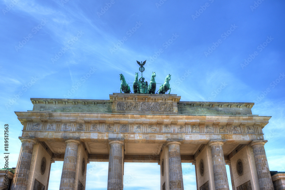 Das Brandenburger Tor in Berlin 