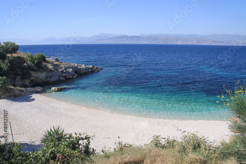 Corfu. Bataria beach near Kassiopi village