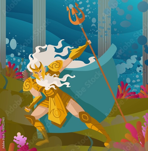poseidon neptune god of the sea