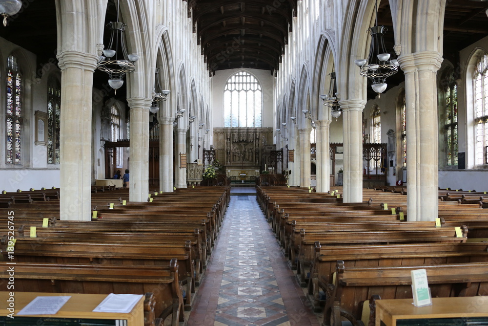 Holy Trinity Church of England in Long Melford, Suffolk
