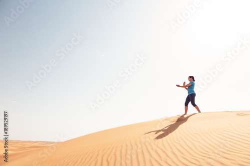Yoga In The Desert