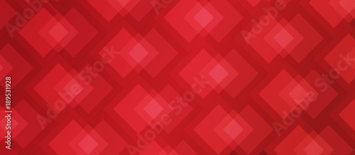 Red Modern Pattern Banner