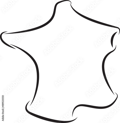 Silhouette de la France 
