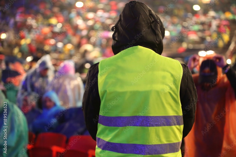 Security guard safety vest hot sale
