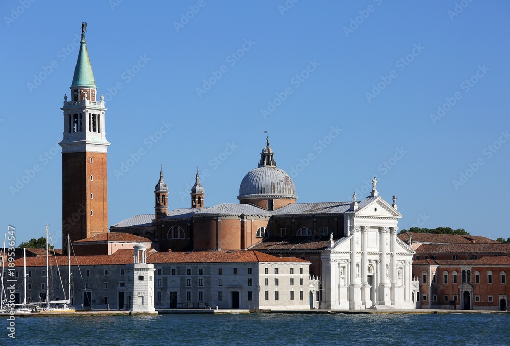 Venice Italy the  church of Saint George called San Giorgio Maggiore Italy