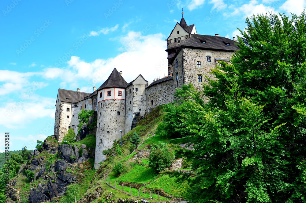Burg Loket in Westböhmen