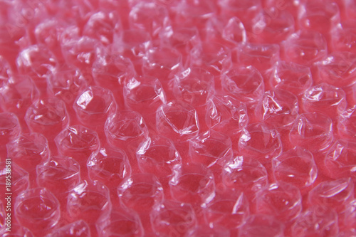 Plastic bubble wrap