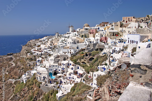 Obraz na płótnie Santorini Greece w salonie