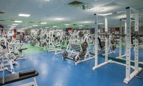 Sport gym interior