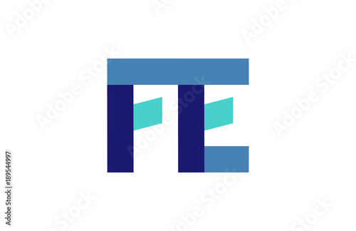 FE Ribbon Letter Logo