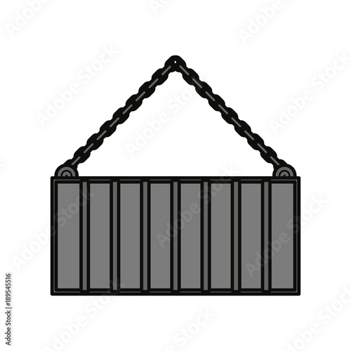 colored container vector illustration