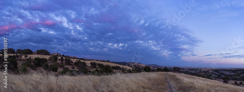 Serrano Blue Sunset Panorama