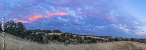 Serrano Blue Sunset Panorama