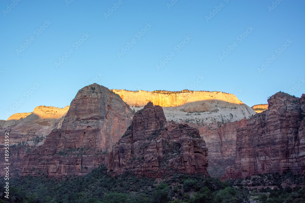 Sunrise in Zion National Park