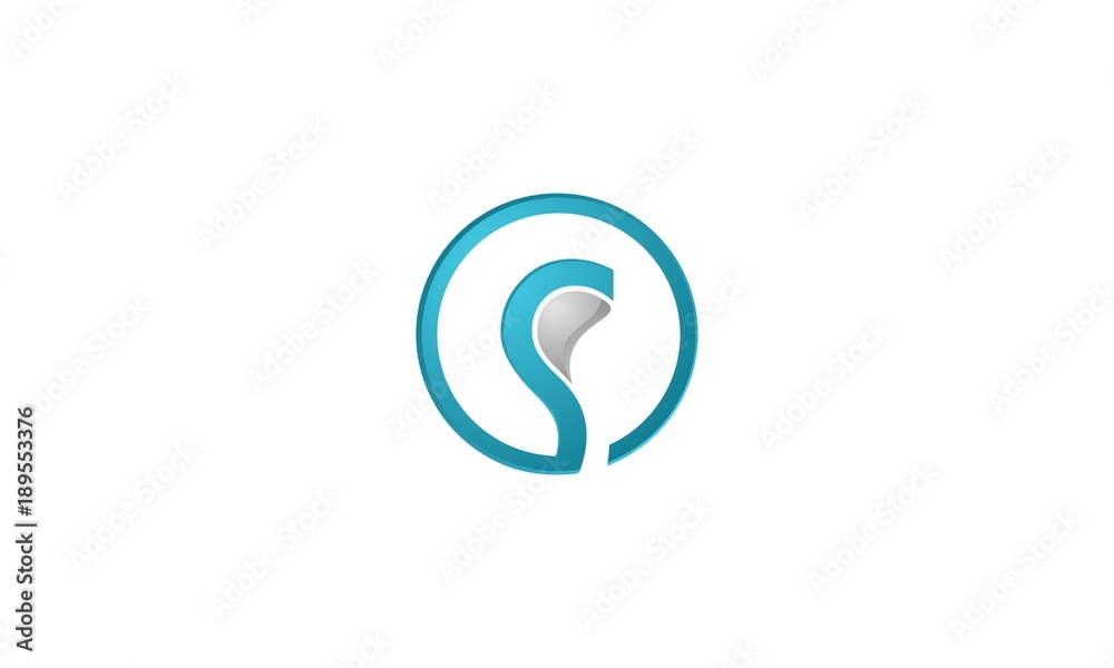 Letter S Circular Modern Creative Abstract Business Logo, Letter S Circle Modern Business Abstract Creative Logo, S letter logo icon vector, S circle logo vector