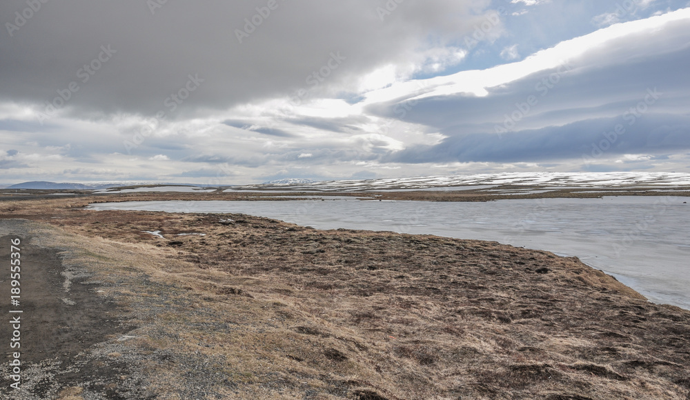 Iceland Overcast Landscape