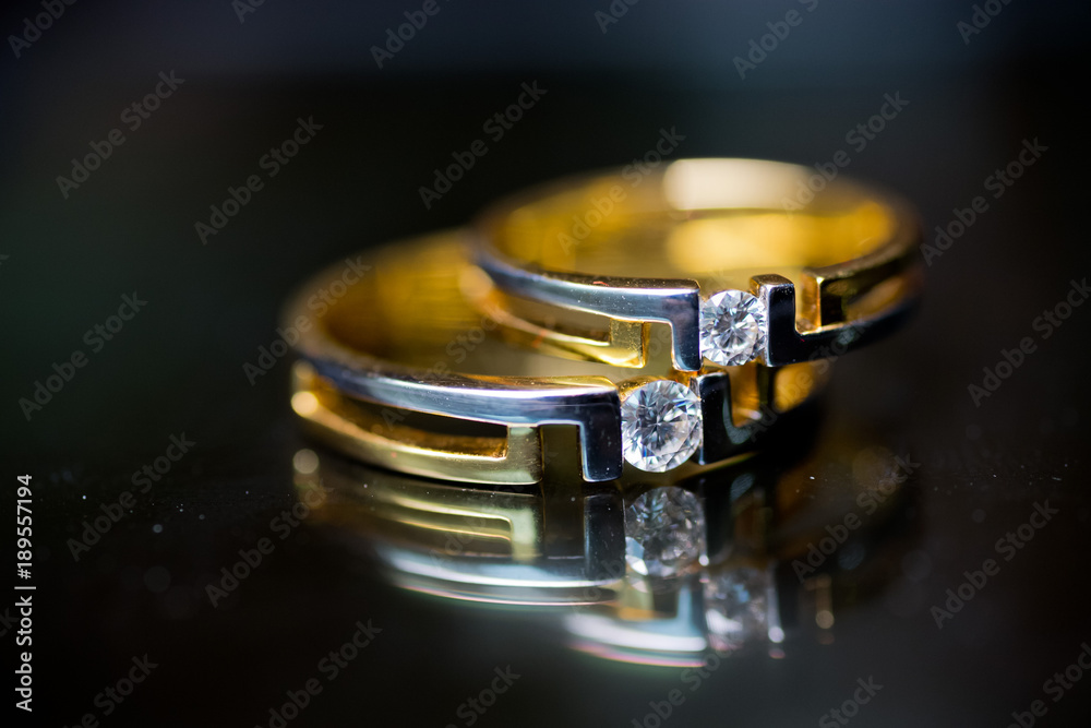 wedding ring. thai wedding . jewelry Stock Photo | Adobe Stock