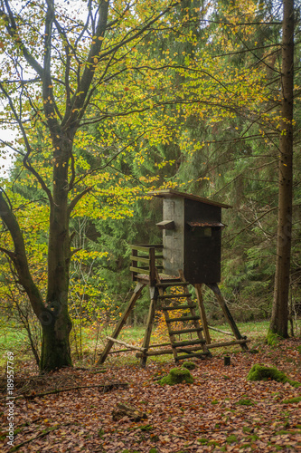 Closed Hunting Treestand in Germany